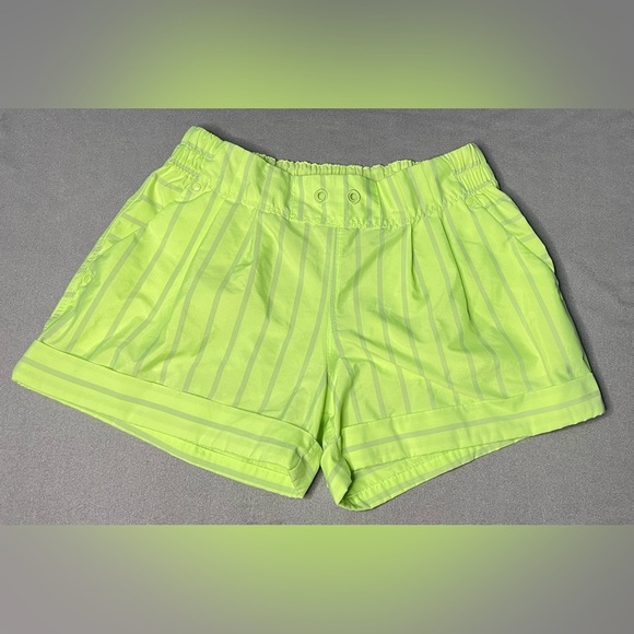 Lululemon Athletica Neon Green Athletic Shorts - Picture 1 of 10